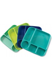 Nordic Ware Meal Trays Set of 4 Coastal Colors
