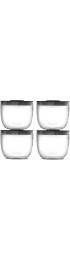 S'well Prep Food Glass Bowls Set of 4 8oz Bowls Make Meal Prep Easy and Convenient Leak-Resistant Pop-Top Lids Microwavable and Dishwasher-Safe clear 14208-B20-69800