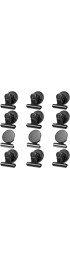 12Pack Fridge Magnets Refrigerator Magnets Magnetic Clips Heavy Duty for Fridge Clips Magnets Whiteboard Magnets Clips Detailed List Display Paper Fasteners on Home& Office& Teaching Black 12