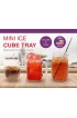 Arrow Mini Ice Cube Trays 3 Pack 60 Mini Cubes Per Ice Tray 180 Cubes Total Made in the USA BPA Free Plastic Easy-Release Design Ideal Tiny Ice Cube Trays for Sports Bottles and Blenders