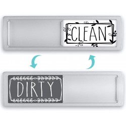 BabyPop! Newest Design Dishwasher Magnet Clean Dirty Sign Indicator Trendy Universal Kitchen Dish Washer Refrigerator Magnet Super Strong Magnet with Stickers for Kitchen Organization and Storage