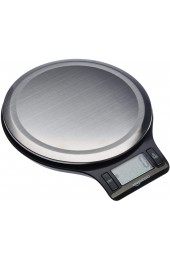 Basics Stainless Steel Digital Kitchen Scale with LCD Display Batteries Included