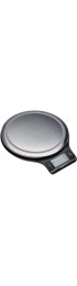 Basics Stainless Steel Digital Kitchen Scale with LCD Display Batteries Included