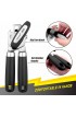 Can Opener Handheld Can Opener with Magnet No-Trouble-Lid-Lift | Manual Can Opener Smooth Edge with Sharp Blade | Can Openers with Large Effort-Saving Handles Easy Grip and Heavy Duty Black