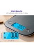 Etekcity Food Kitchen Scale Digital Weight Grams and Oz for Cooking Baking Meal Prep and Diet Medium Black