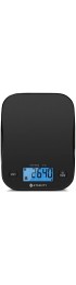 Etekcity Food Kitchen Scale Digital Weight Grams and Oz for Cooking Baking Meal Prep and Diet Medium Black