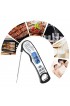 HAOYEE Multi-Functional Food Thermometer 360 ° Rotating Screen Real-time Readings Probe 240 ° Open Comes with a Bottle Opener A Must-Have Food Testing Tool for Kitchen Cooking and Outdoor Grilling.