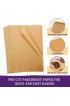 Hiware 200-Piece Parchment Paper Baking Sheets 12 x 16 Inch Precut Non-Stick Parchment Sheets for Baking Cooking Grilling Air Fryer and Steaming Unbleached Fit for Half Sheet Pans