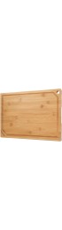 Hiware Extra Large Bamboo Cutting Board for Kitchen Heavy Duty Wood Cutting Board with Juice Groove 100% Organic Bamboo Pre Oiled 18" x 12"