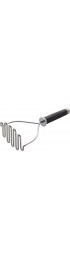 KitchenAid Gourmet Stainless Steel Wire Masher 10.24-Inch Black