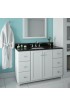 Bathroom Vanity Tops| Design House 31-in Black Pearl Granite Single Sink Bathroom Vanity Top - CX78170