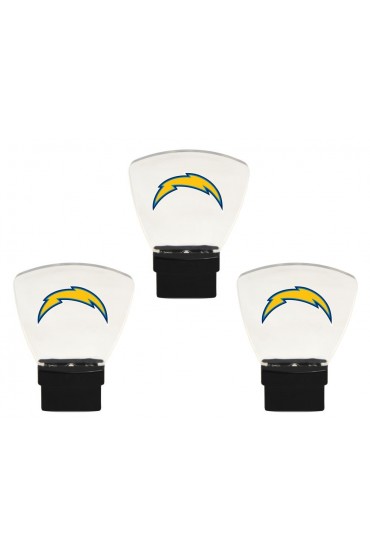 | Authentic Street Signs Los Angeles Chargers 3-Pack 3-Pack Night Lights LED Night Light Auto On/Off - IF83848