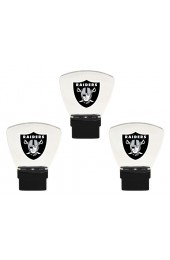 | Authentic Street Signs Oakland Raiders 3-Pack 3-Pack Night Lights LED Night Light Auto On/Off - JW92884