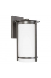 Outdoor Wall Lighting| EGLO Truxton 1-Light 15.98-in Graphite Outdoor Wall Light - QV30004
