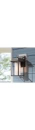 Outdoor Wall Lighting| Uolfin Vitia 1-Light 11.02-in Dark Sky Outdoor Wall Light - OW37000