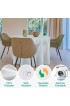 EMART Round Tablecloth White 6 Pack Circular Polyester Table Cover 120 Inch in Diameter for Dinning Kitchen Picnic,Wedding and Birthday Party
