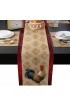 IDOWMAT 72x16 Table Runner and Placemats Set of 6 Vintage Wood Grain Farm Rooster Table Runner and Table Mats for Wedding Party Holiday Kitchen Non-Slip Linen Cotton Table Decoration