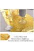 Shinny Gold Sequin Table Runner 12''x96'' Gold Glitter Table Runner for Parties 6FT 8FT Kitchen Table Linen Sparkly Table Cover Banquet Table Runner Sequin Table Runner for Weddings