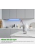 Puck Lights| MingBright Ultra slim LED under cabinet light with switch 12-in Plug-in Puck Under Cabinet Lights - NV57030