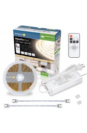 Under Cabinet Lights| Armacost Lighting RibbonFlex 16 ft. (5M) Home Continuous (COB) LED Tape Light Kit with Remote - DU13334