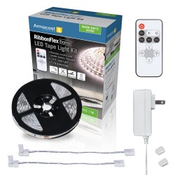 Under Cabinet Lights| Armacost Lighting RibbonFlex Home LED Light Kit 192-in Plug-in Tape Under Cabinet Lights with Remote - ZG82625