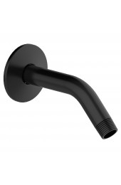 Bathroom & Shower Faucet Accessories| Design House Shower Arm with Escutcheon, Matte Black - LL62042