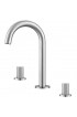 Bathroom Sink Faucets| Ancona Industria series Brushed Nickel 2-handle Widespread Bathroom Sink Faucet - JT67995