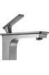 Bathroom Sink Faucets| ANZZI Saunter Brushed Nickel 1-Handle Single Hole Bathroom Sink Faucet - WH49861