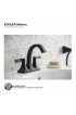 Bathroom Sink Faucets| KOHLER Maxton Matte Black 2-Handle 4-in Centerset WaterSense Bathroom Sink Faucet with Drain - NU69400