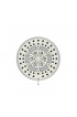 Shower Heads| Design House -mills Satin Nickel 6-Spray Rain Shower Head 1.8-GPM (6.8-LPM) - YK57404