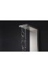 Shower Systems| ANZZI Expanse Brushed Steel 2-Spray Shower Panel System - FM13811