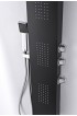 Shower Systems| ANZZI Level Black 3-Spray Shower Panel System - FX69113