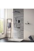 Shower Systems| WELLFOR Concealed Valve Shower System Matte Black Built-In Shower System - GX11862