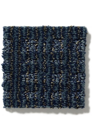 Carpet| STAINMASTER PetProtect Purrsuasion Seaport Blue Pattern Carpet (Indoor) - RF32519